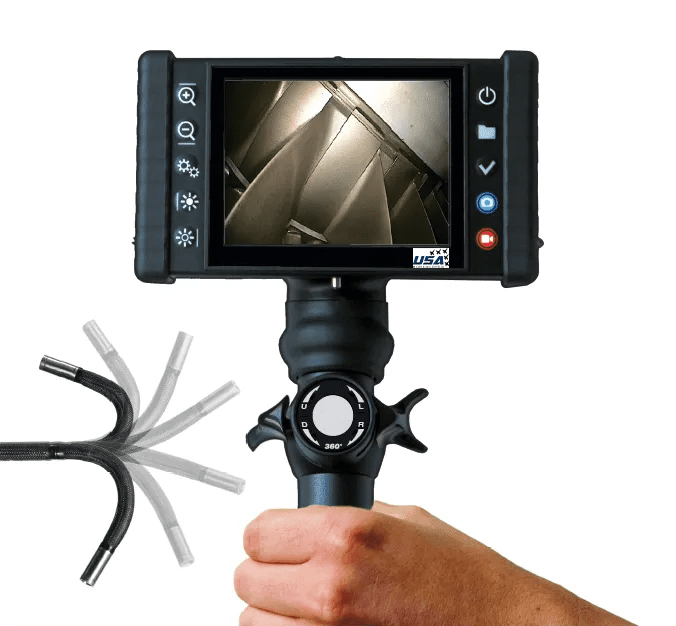 【一部予約販売中】 USA Borescopes - iRis - DVR 5 48-20 - 4-Way Articulation 炊飯器・餅つき機