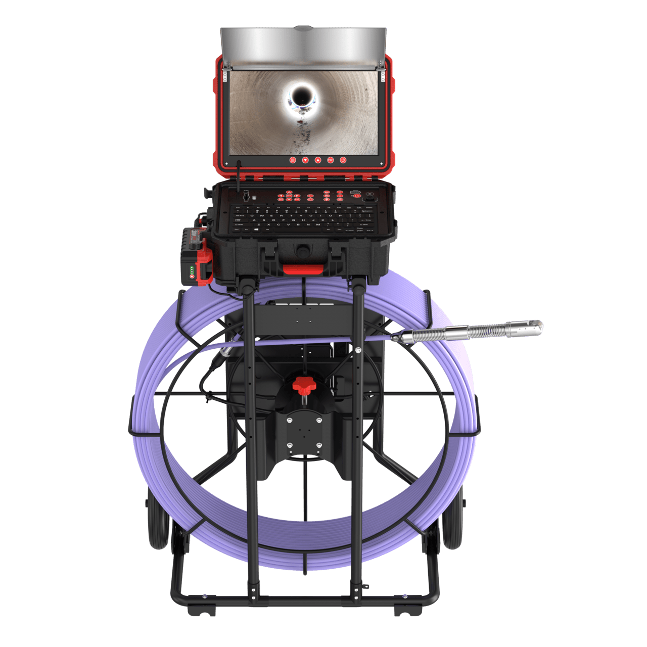 USAP-PT-400 - 31mm Pan / Tilt Pipe Camera - 400' Length